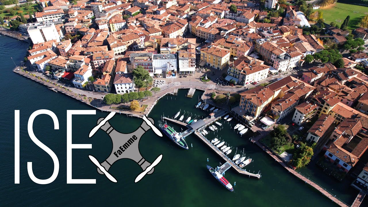 Iseo in Autunno - Lago d'Iseo - Drone 4K