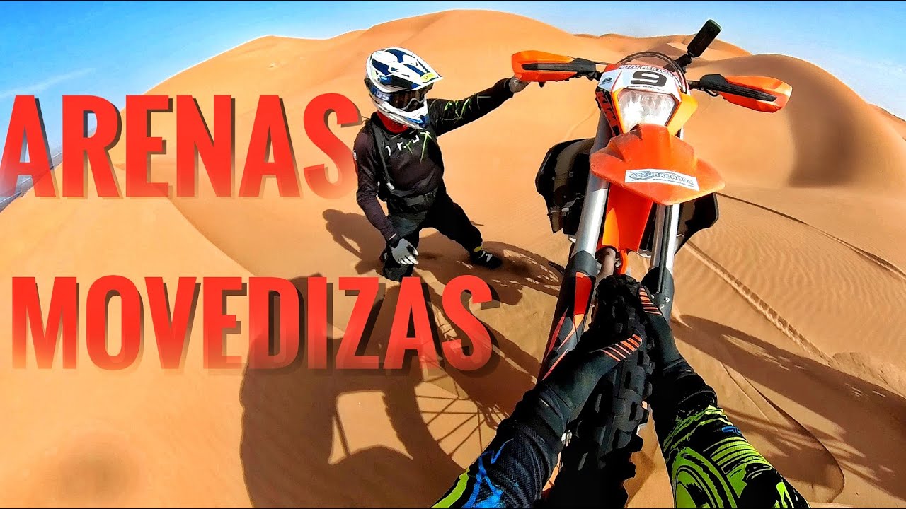 Como Conducir tu moto sobre Arena parte 2 y Encuentro con un Zorro del desierto 🦊