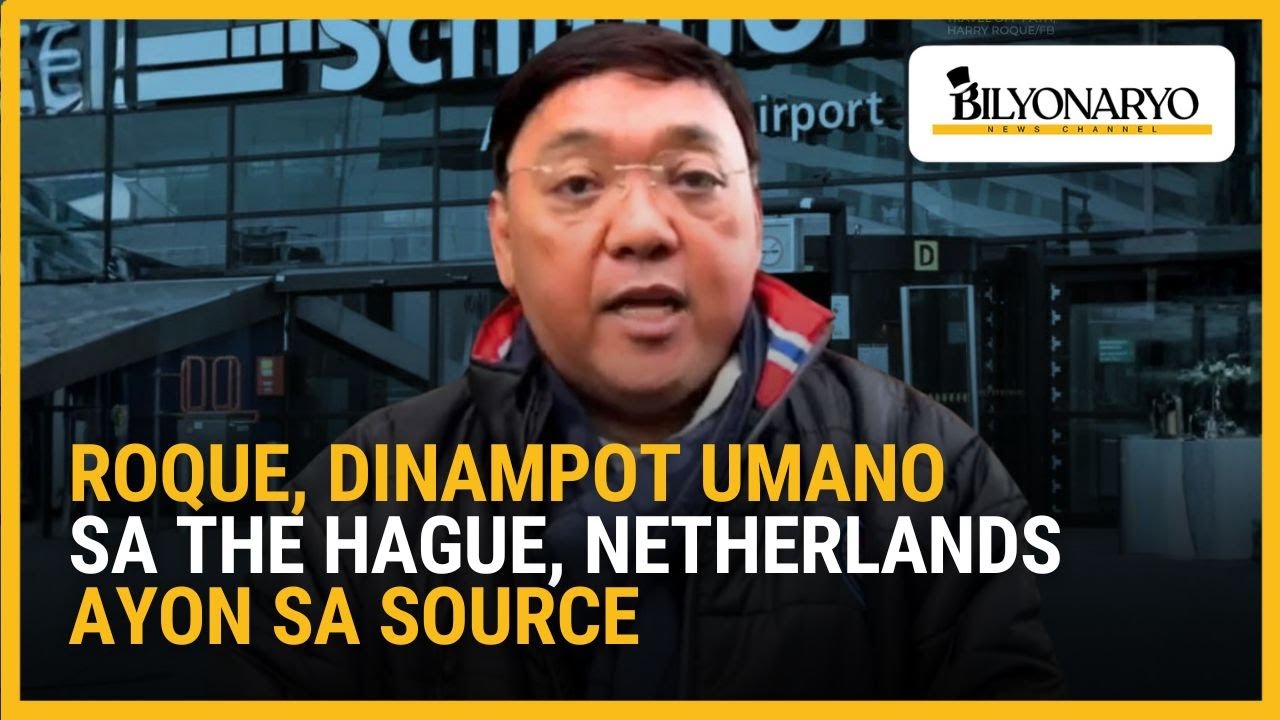 Roque, dinampot umano sa The Hague, Netherlands ayon sa source | Agenda