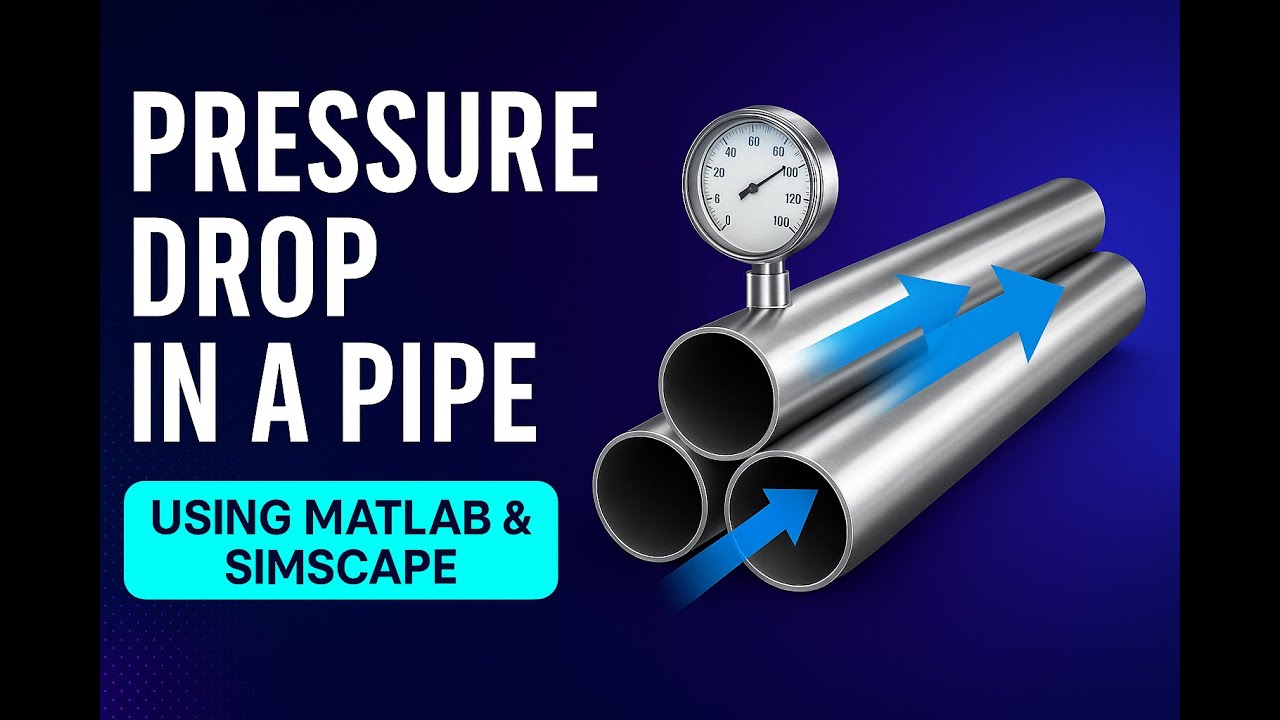 Моделирование падения давления в трубах в MATLAB | Использование кодирования и Simscape Fluids