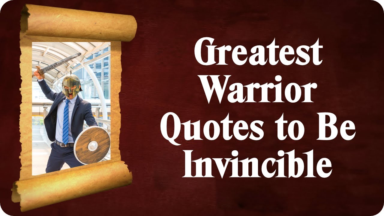 📕Unleash Your Inner Warrior with💪40 Powerful Quotes for Invincibility