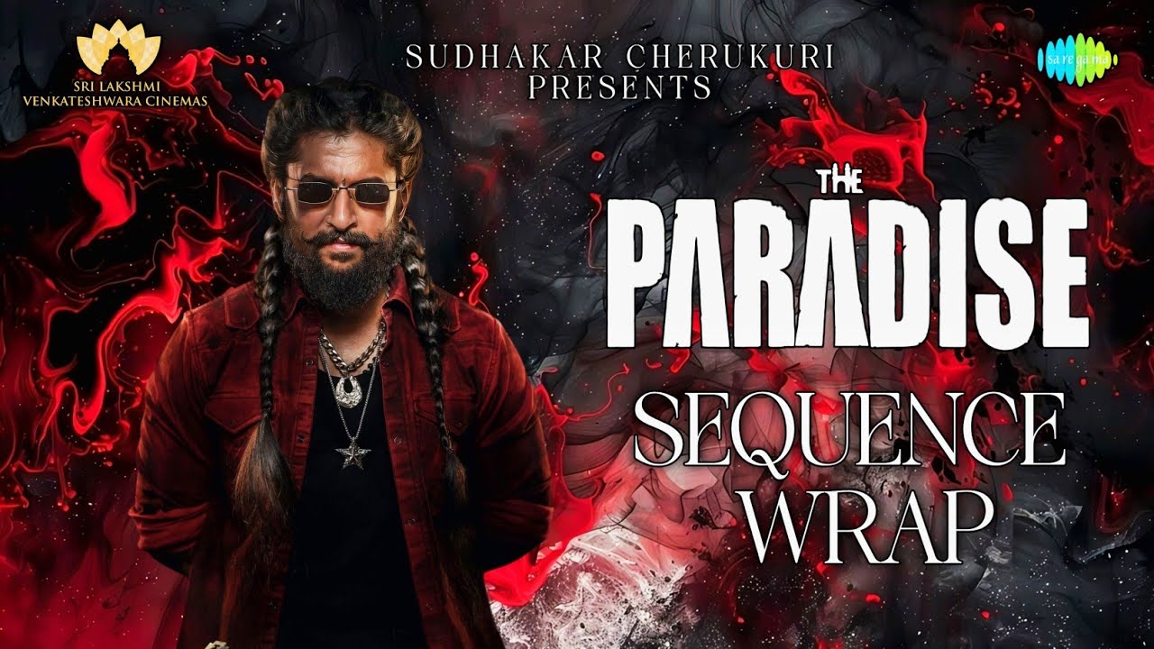Spark of The Paradise💥💀 | Sequence Wrap Video | Nani | Srikanth Odela | Anirudh Ravichander
