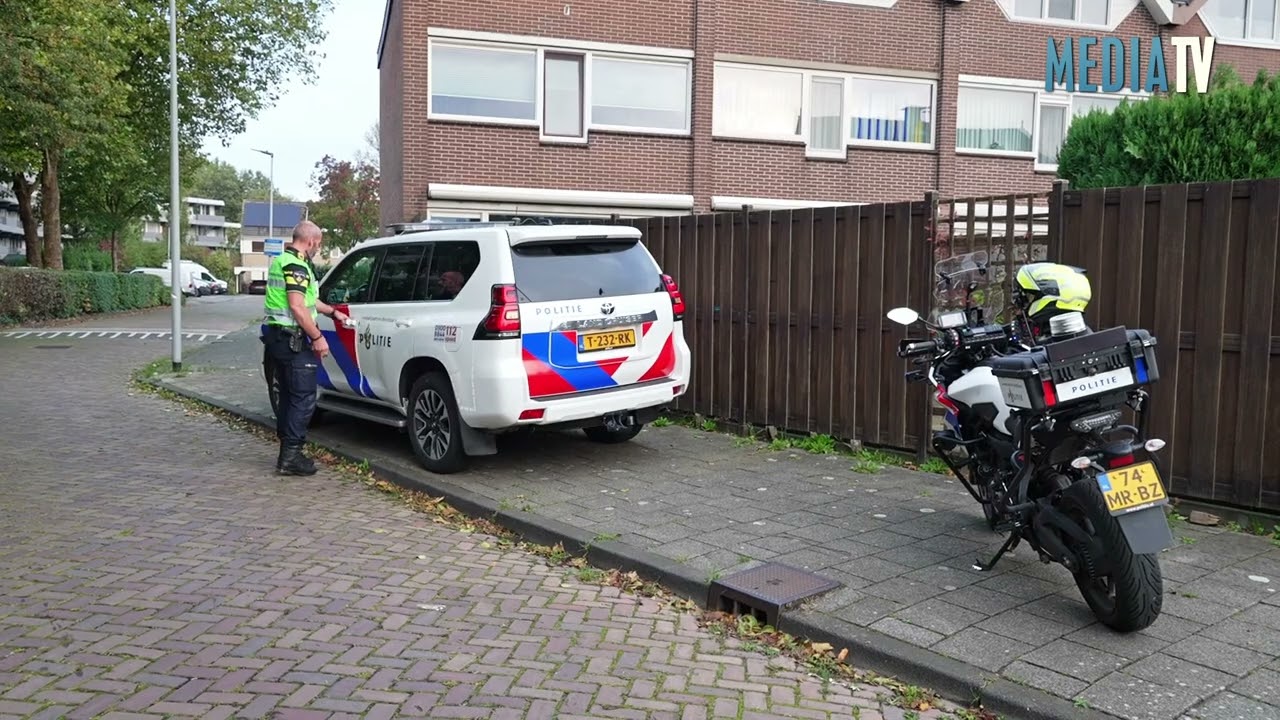 Overleden persoon met mogelijke steekwonden aangetroffen in steeg Asserdreef Maassluis