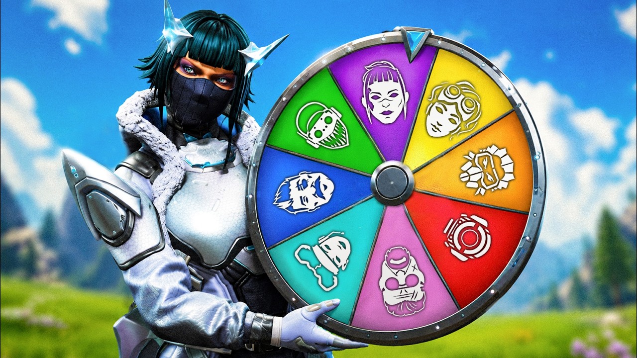Solo to Predator Using RANDOM Legends in Apex Legends!