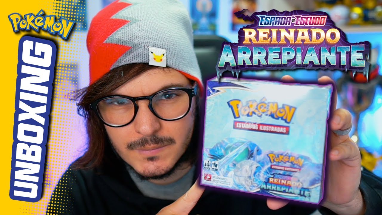 Acesso ANTECIPADO DE REINADO ARREPIANTE! Abri uma Booster Box da Coleção NOVA de Pokémon TCG!!!