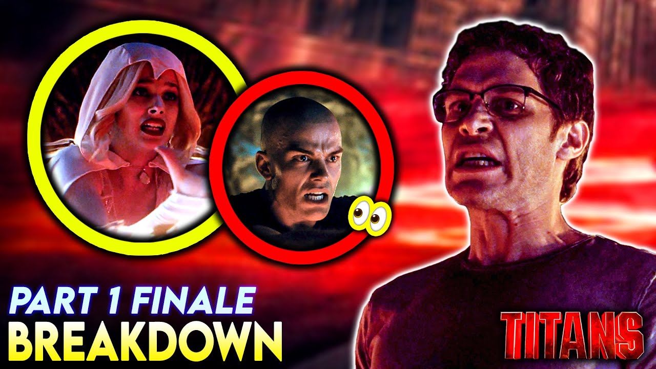 TITANS SEASON 4 Episode 6 Breakdown - Ending Explained, White Raven & LUTHOR Superboy!