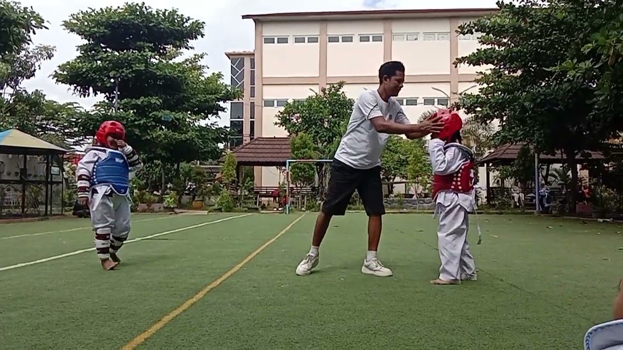 Ayo cil #taekwondo #sparing #tarkwondotegal