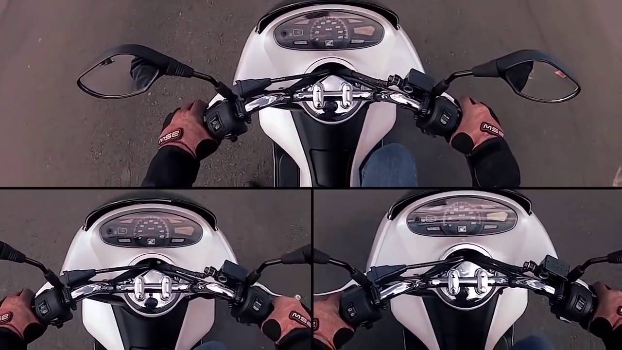 Scooter y frenadas de emergencia