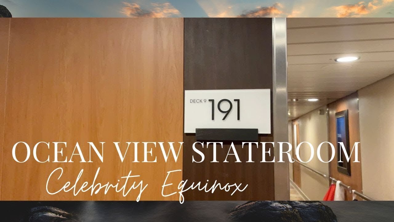 Celebrity Equinox Cabin  9191 - Deluxe Ocean View Stateroom with Veranda Category 1B