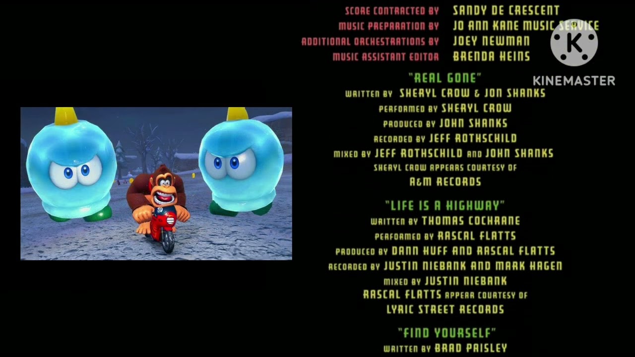 Mario kart world (2025) (cars 2006) (my style) - find yourself the end credits