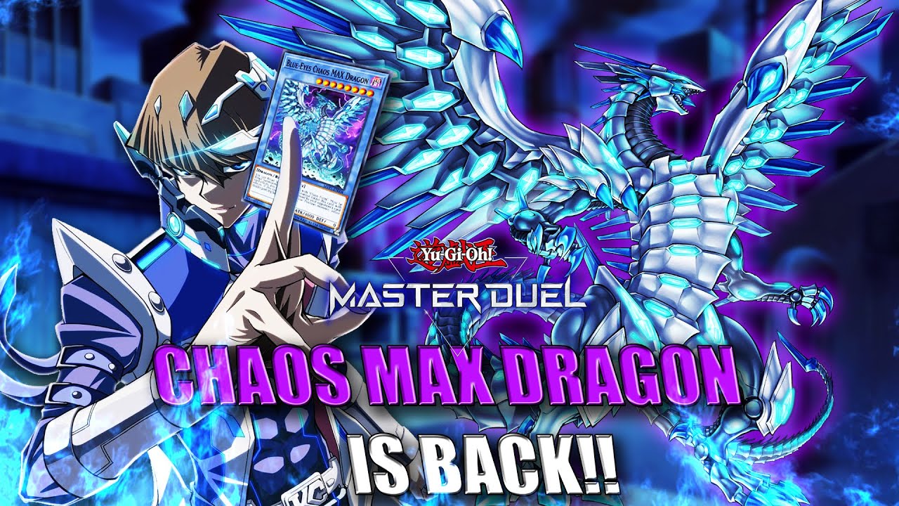 😈CHAOS MAX DRAGON DESTROY THE META WITH THIS NEW CARD!!🔥 (Yu-Gi-Oh Master Duel)