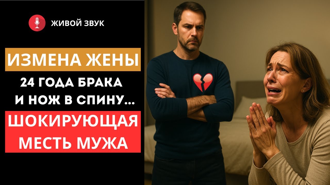 🚨 Предательство века — 24 года брака и ложь | измена в браке, семейная драма. 1 час