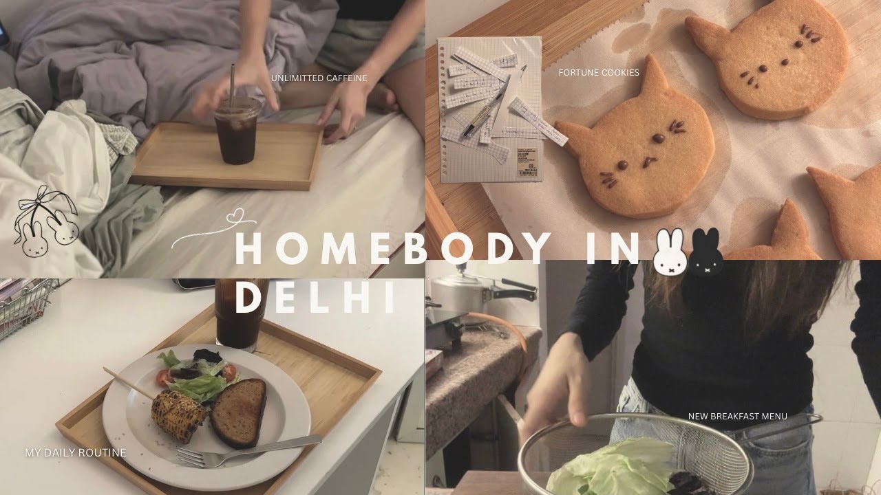 A Homebody’s life in DELHI | Making butter cookies & trying to feel like myself again
