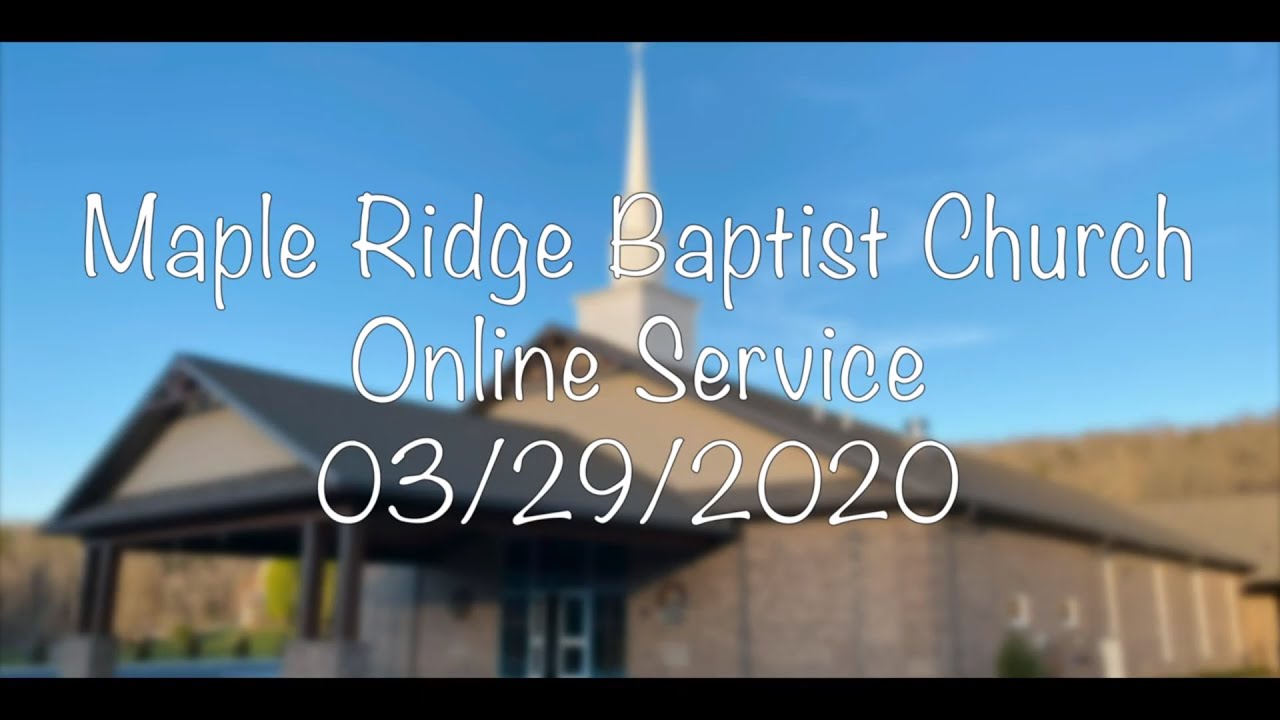 MRBC Online 03/29/20
