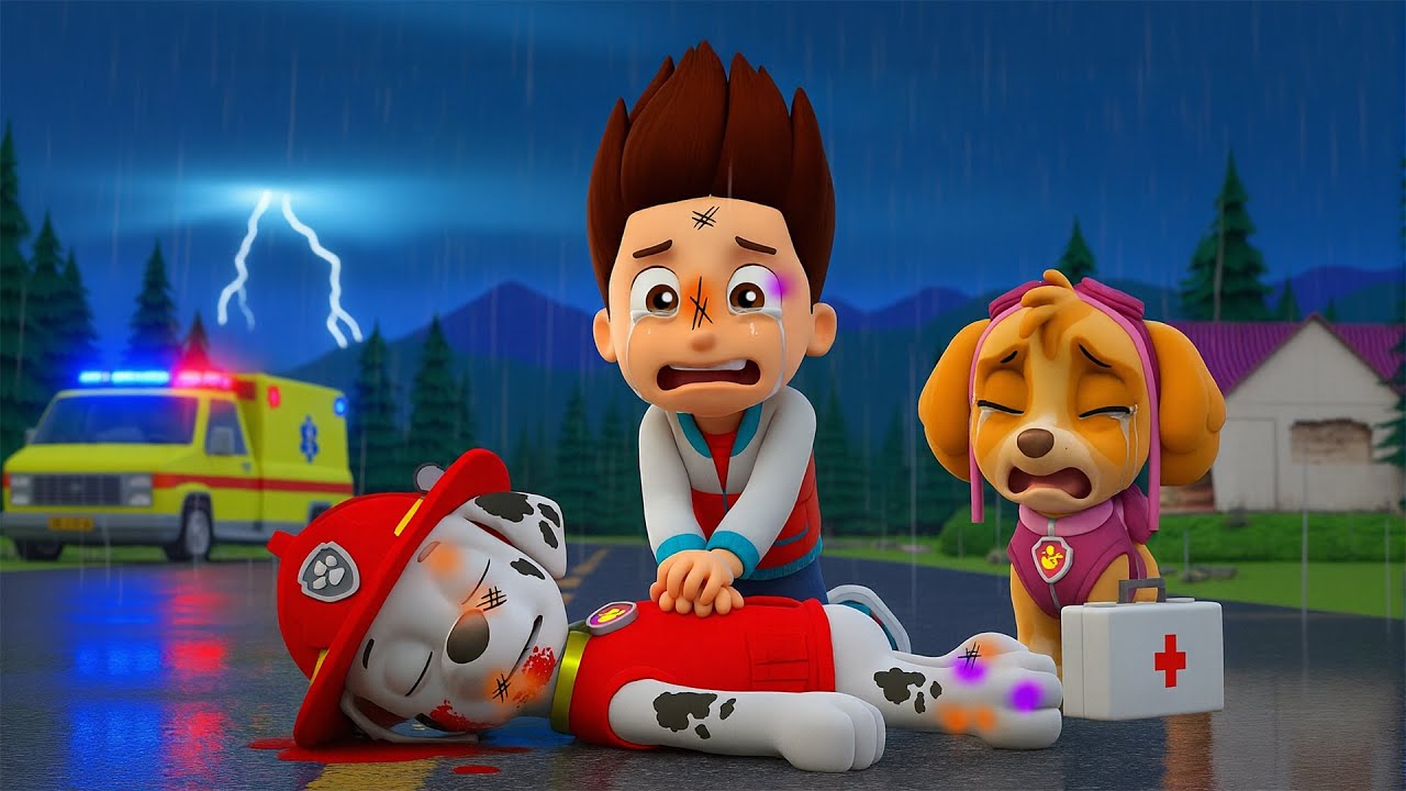 ¡Nooo...Marshall está herido! | Skye llora desconsolada | PAw PaTrol en Español | Rainbow 3
