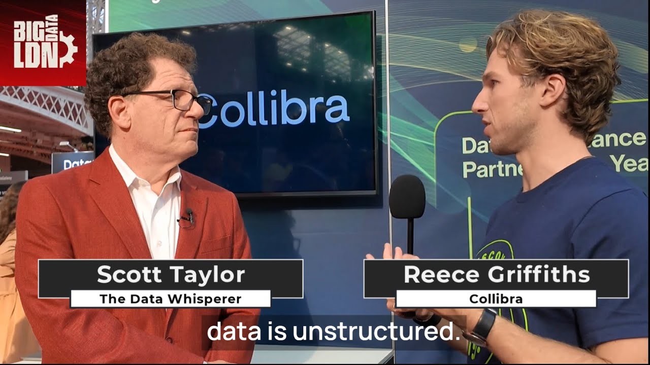 Why unstructured data is the new frontier - Big Data London with Reece Griffiths of Collibra