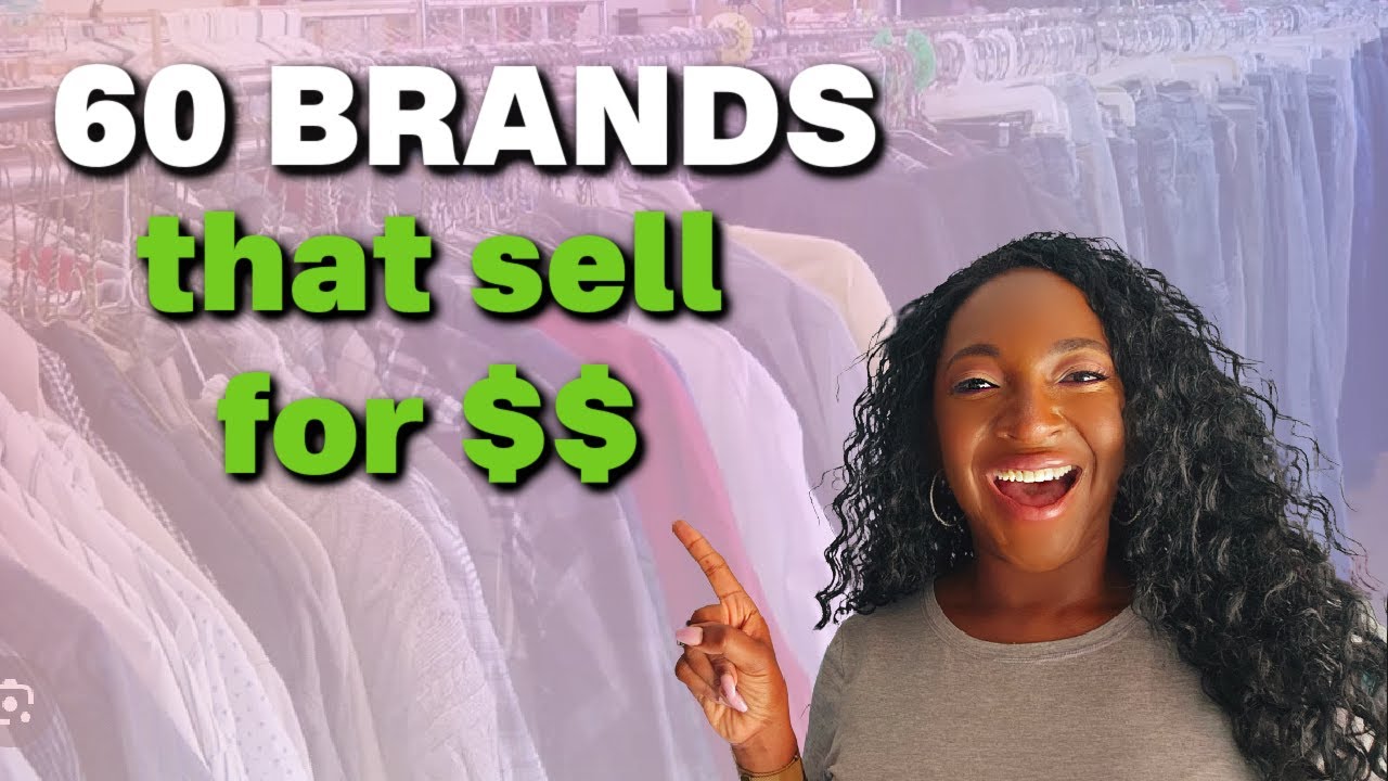 60 BEST BRANDS TO RESELL ON POSHMARK & EBAY IN 2023