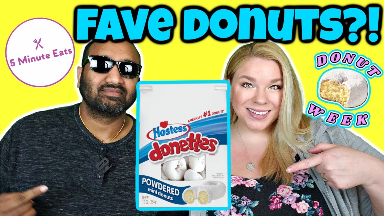 Hostess Donettes Powdered Mini Donuts Review