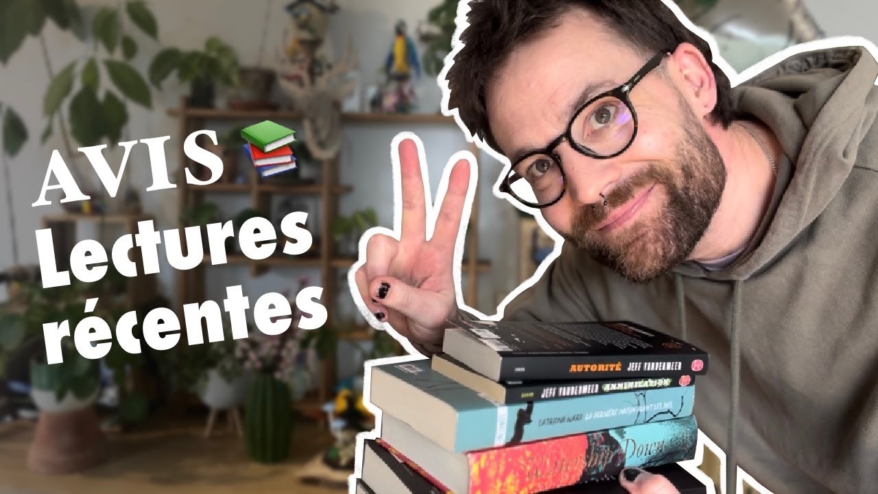 AVIS LECTURE : mes 5 derniers LIVRES lus 📚 🔍