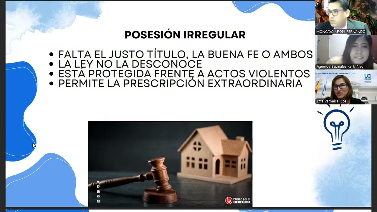 ANALISIS DE ANTECEDENTES HISTORICOS CLASES Y NATURALEZA JURÍDICA LA POSESIÓN