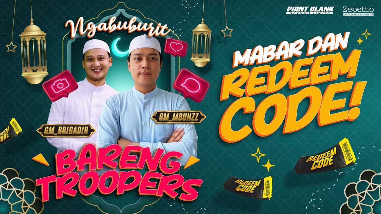 NGABUBURIT BARENG TROOPERS - VOL 7 | MABAR & REDEEM CODE 🎮🌙