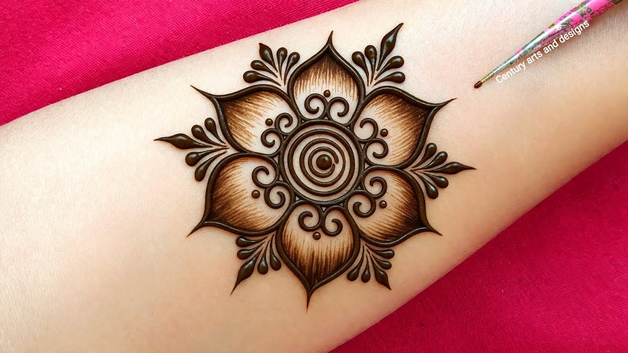 New stylish front hand mehndi design | Latest mehndi | Simple mehndi | Mehndi ka design | Mehndi