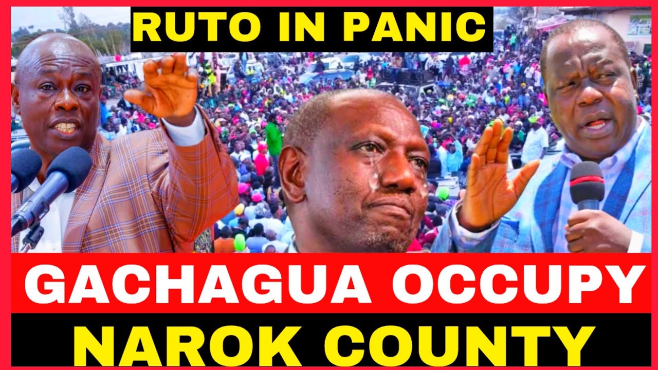 GACHAGUA OCCUPY NAROK COUNTY!RUTO IN PANIC