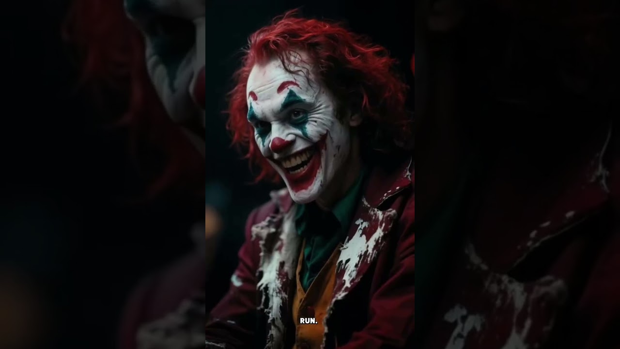 Creepy circus clown 