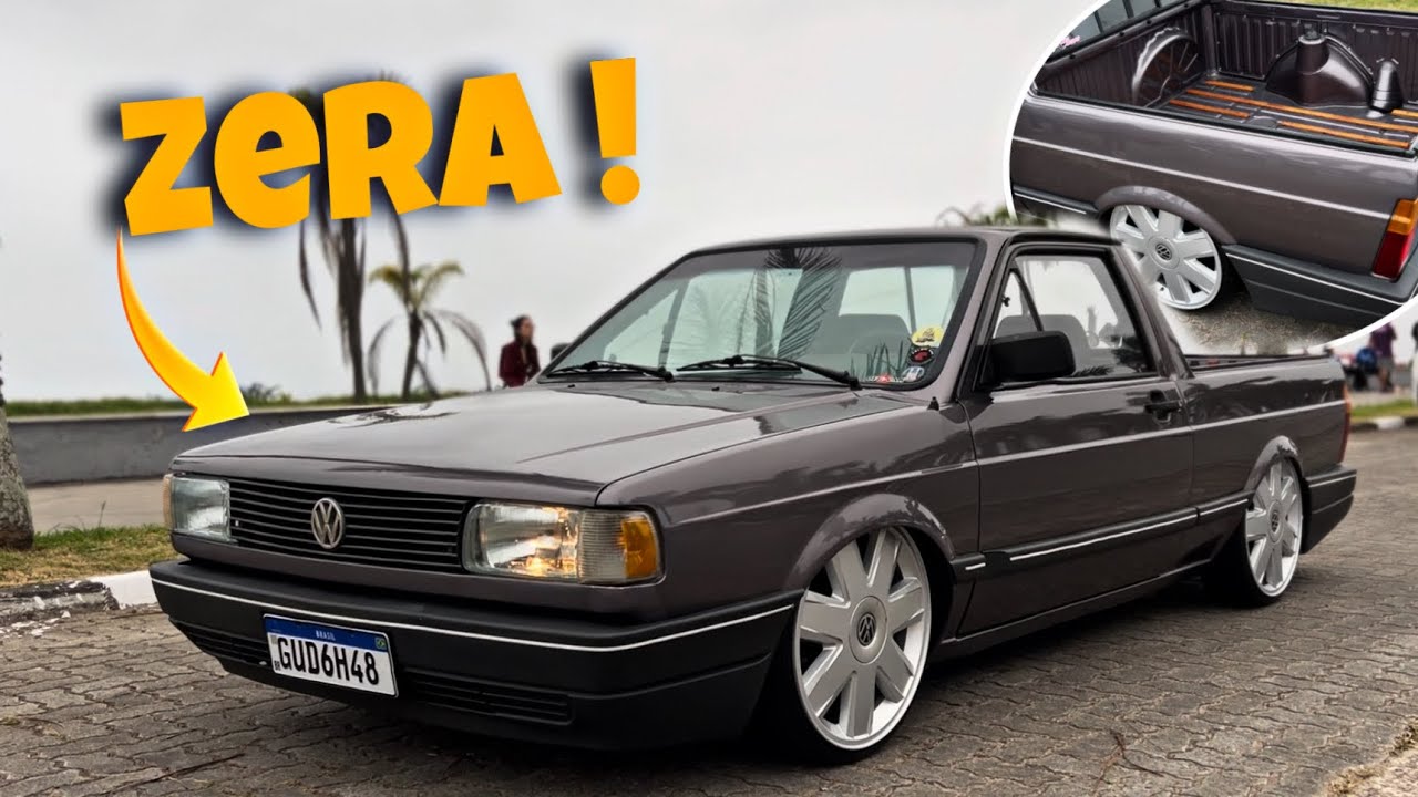 ESTÁ CADA DIA MAIS DIFÍCIL ACHAR UMA ASSIM 😱 SAVEIRO QUADRADA ARO 18, BEACH CAR 2024 🔥