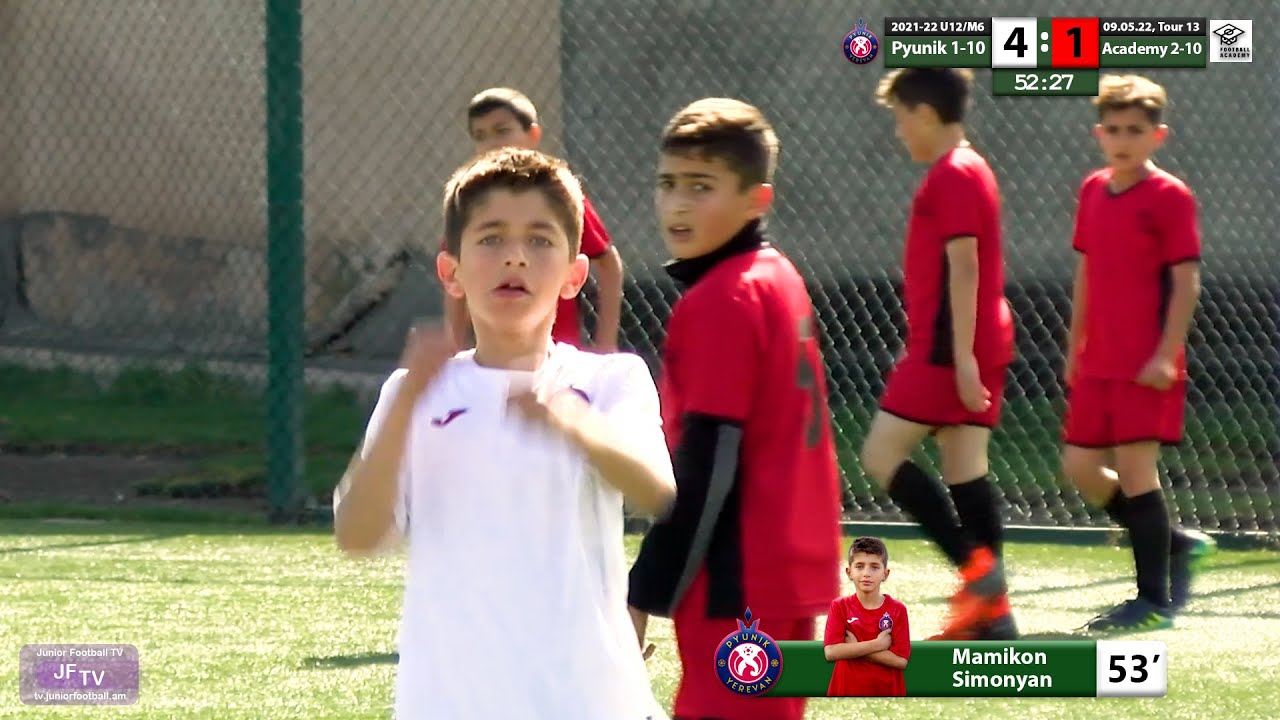Pyunik 1-10 (4-1) Academy 2-10 (09.05.22) U12/M6, Tour 13
