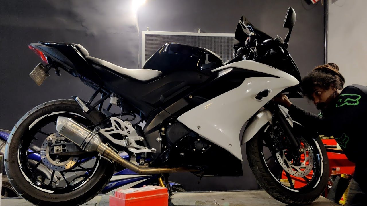 Yamaha R15 V3 Modification | DEVIL MODE | Cheap & Best Parts