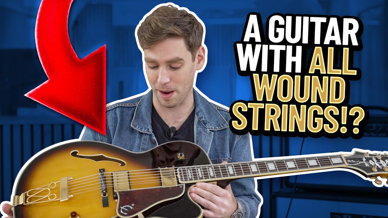 A Guitar With All Wound Strings!?