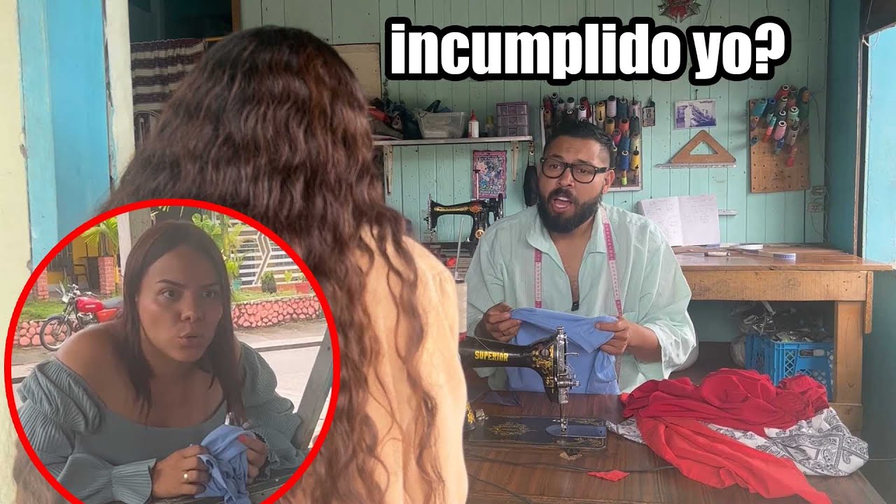 se acumuló con trabajos de sus clientes y esto pasó 😱👚
