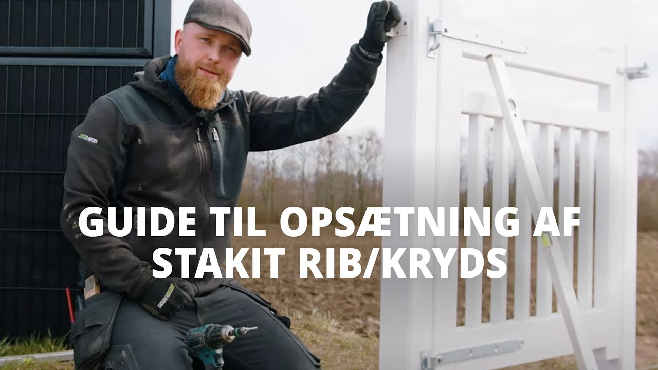 How To: Opsætning af Stakit Rib