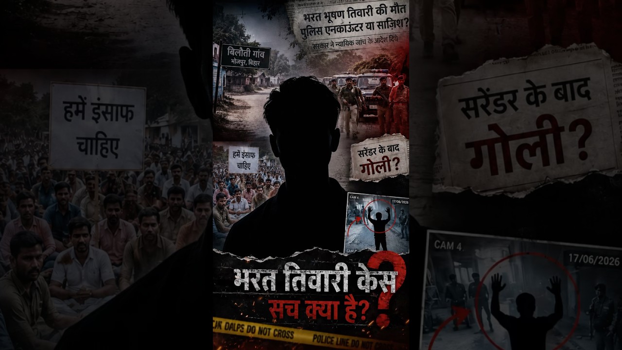 Bharat Tiwari Encounter: Surrender or Fake Encounter? | Bihar Police Controversy
