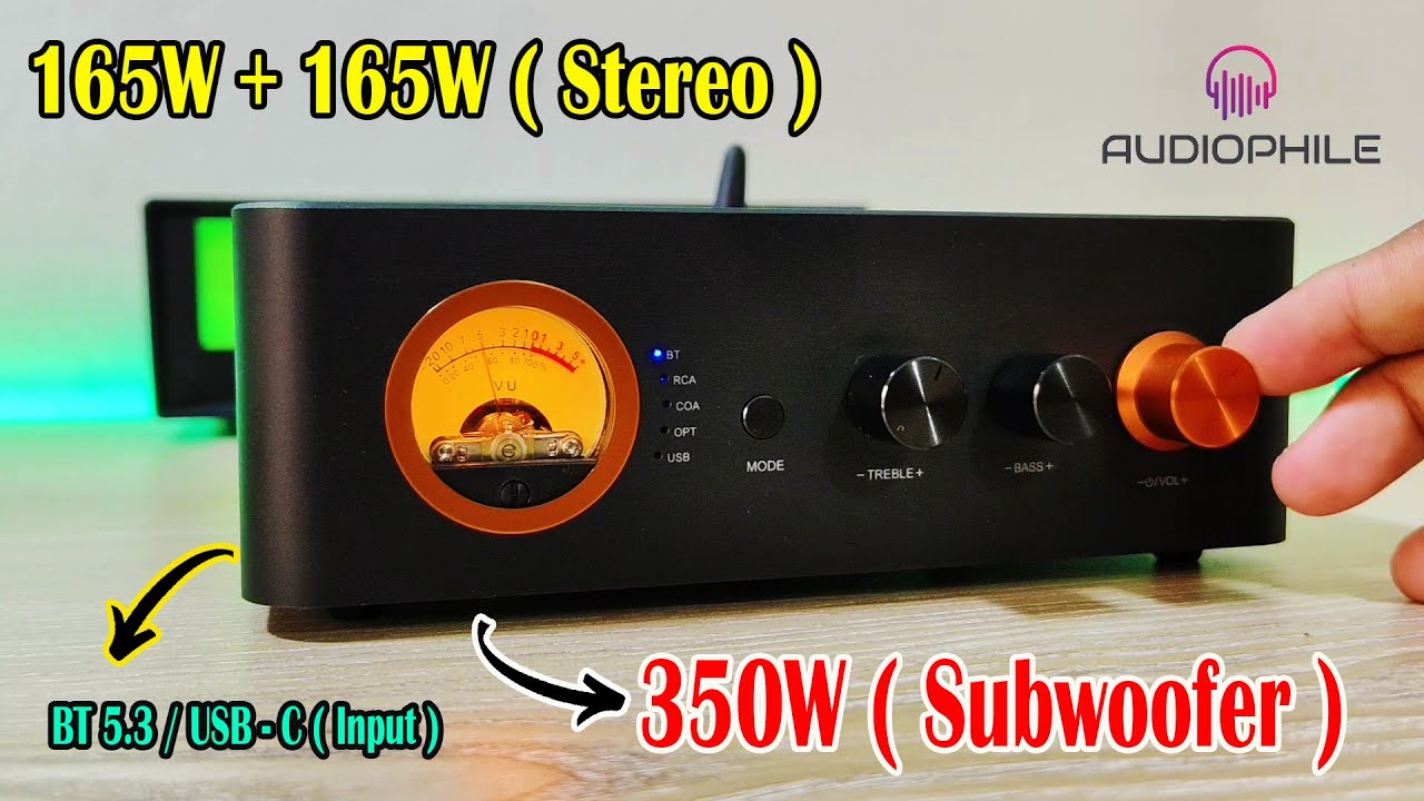 Fosi Audio MC351 ASMR Unboxing & First Impression - Powerful & Hi-Fi Sound