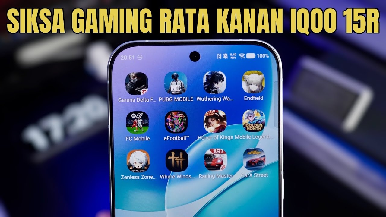 IQOO 15R LIBAS 12 GAME BERAT GRAFIK RATA KANAN!!
