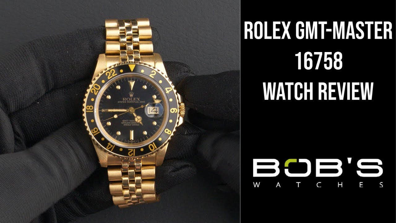 Rolex GMT-Master 16758 | Bob's Watches