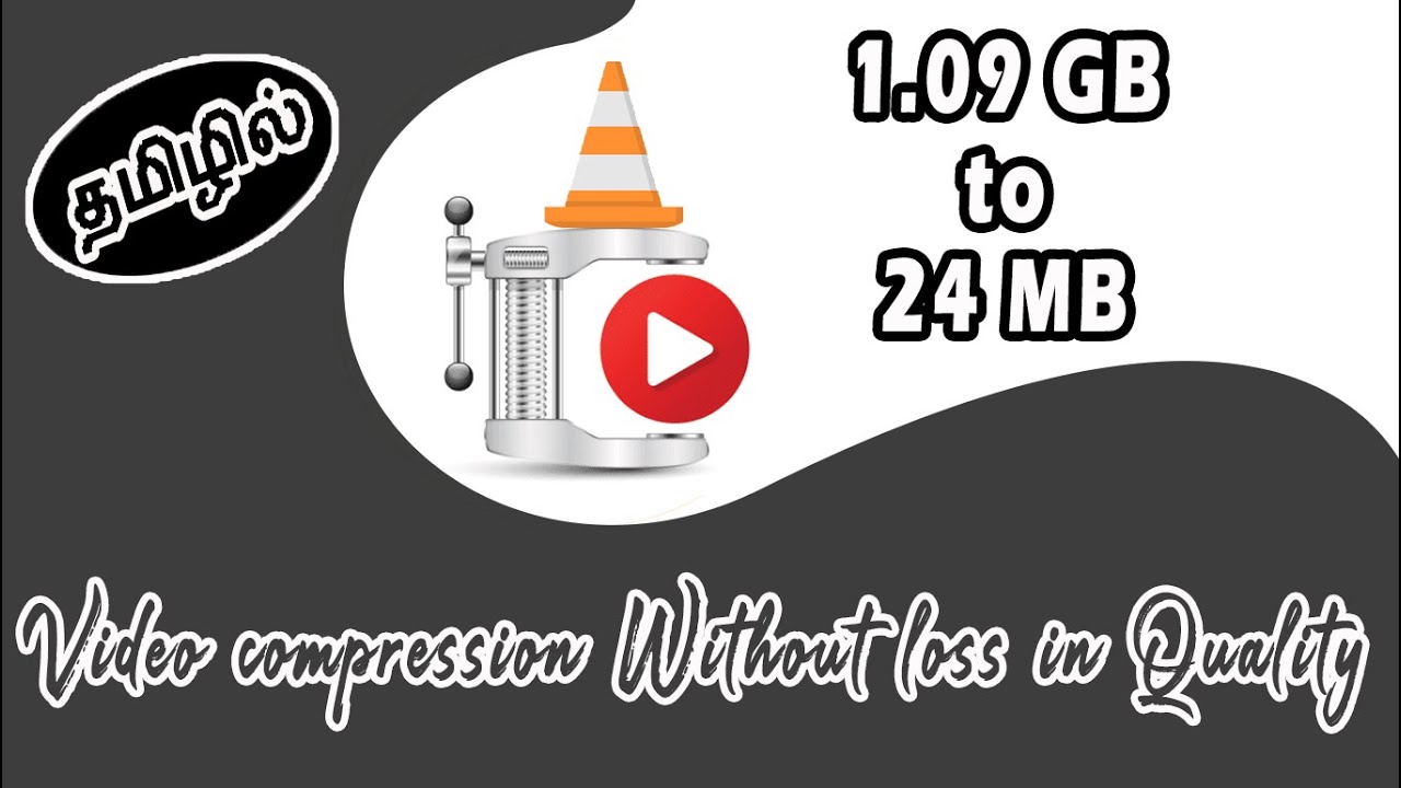 Compress Video Without Losing Quality | 4K video compression | Simple Method | Using VLC | in Tamil