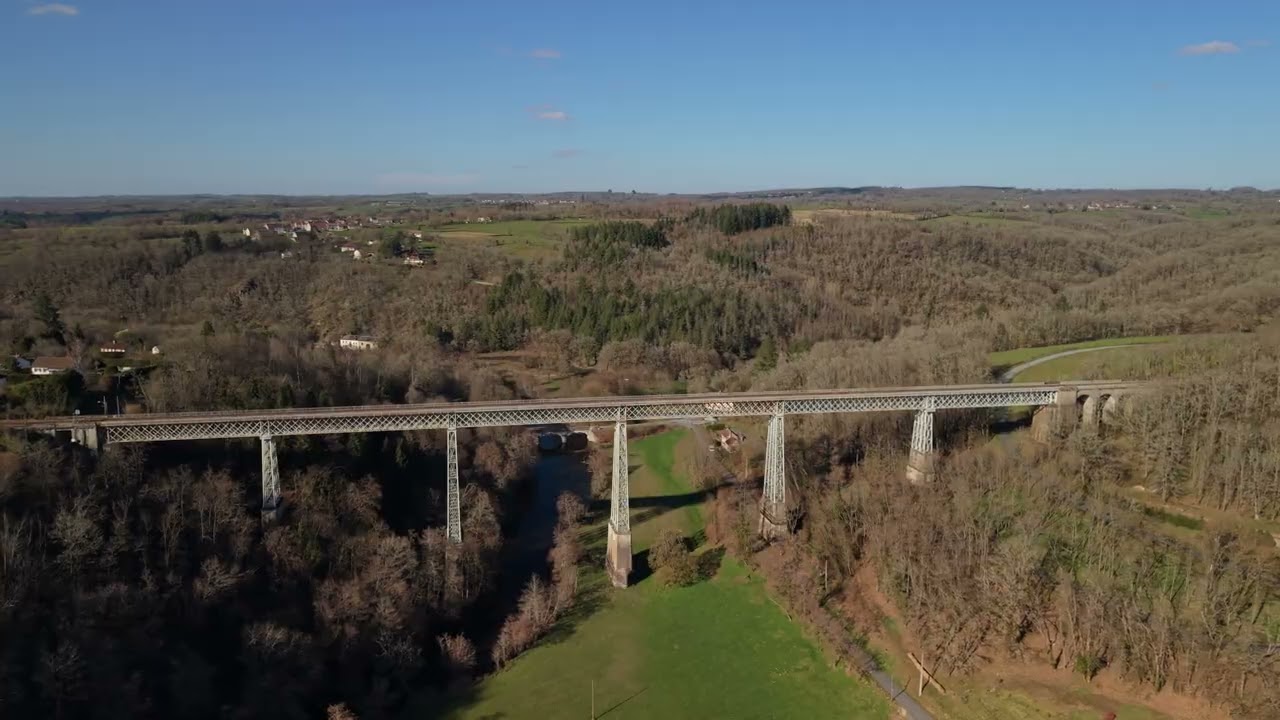 La rivière Creuse entre Busseau-sur-Creuse et le Moutier d'Ahun le 3 mars 2026