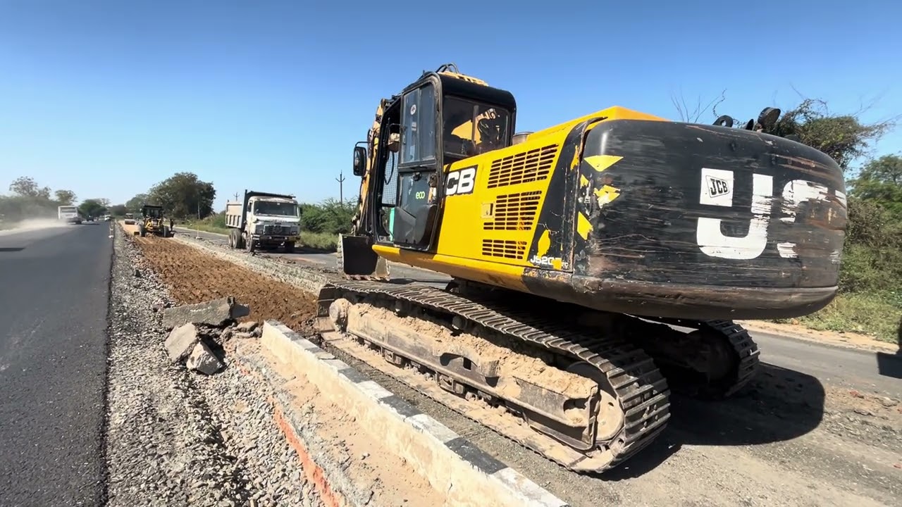 New excavator operator Truckloading vlogs video 