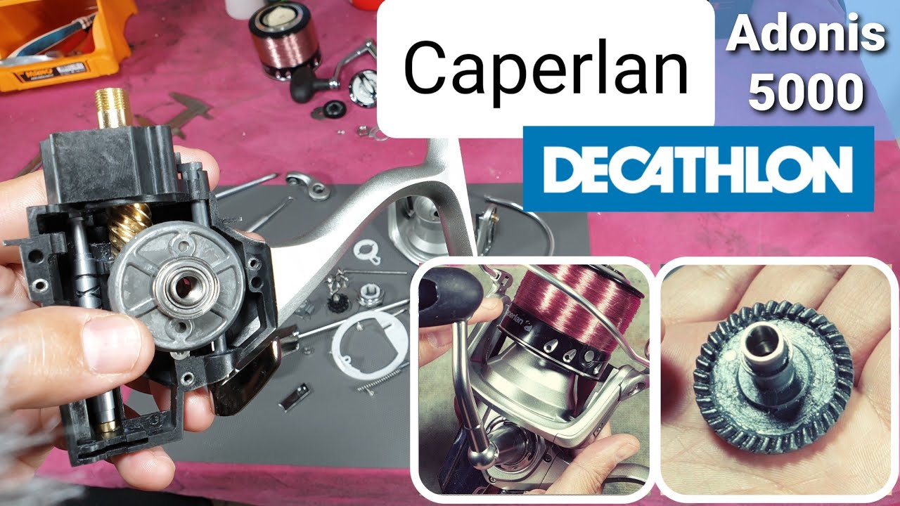 DÉMONTAGE | CAPERLAN ADONIS 5000 (Decathlon) | Moulinet Surfcasting Long Cast