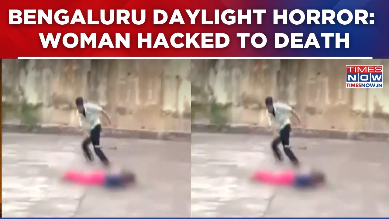 Bengaluru Daylight Horror: Woman Hacked To Death At Bus Stand, Accused On Run | Top Update
