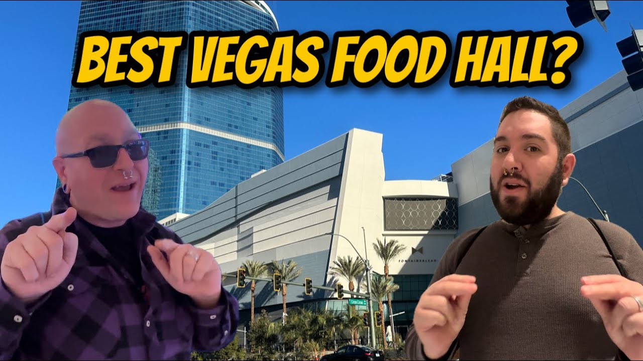 ALL the food you NEED to try @ the Fontainebleau Las Vegas Food Hall! A Full Review