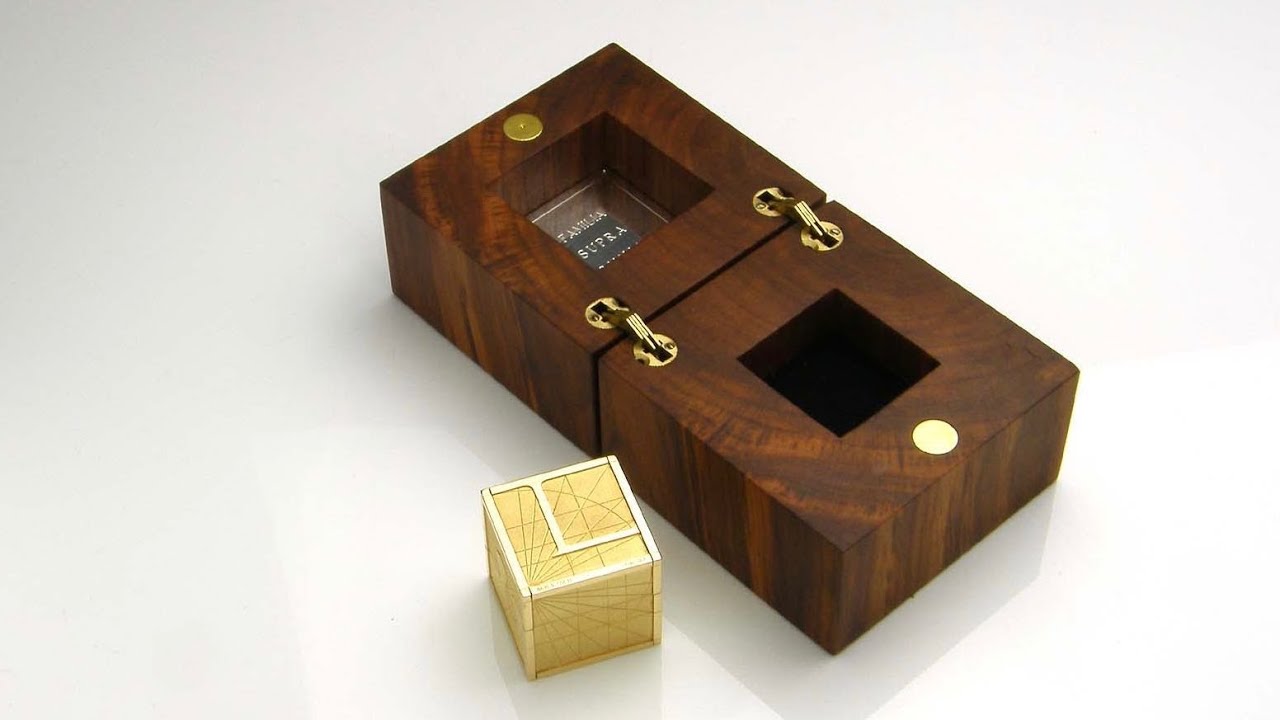 Solid Damson Jewellery Box