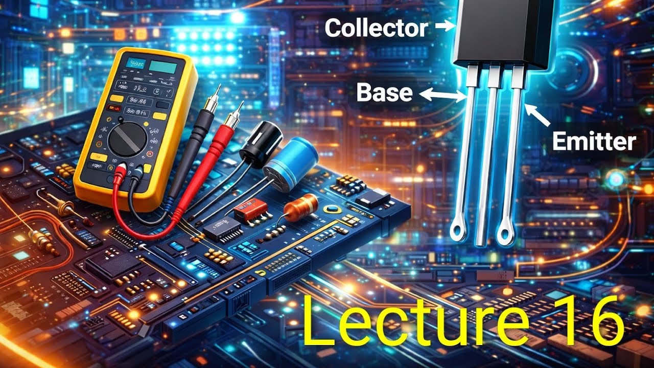 Electronics - Lecture 16 - fixed - bias configuration
