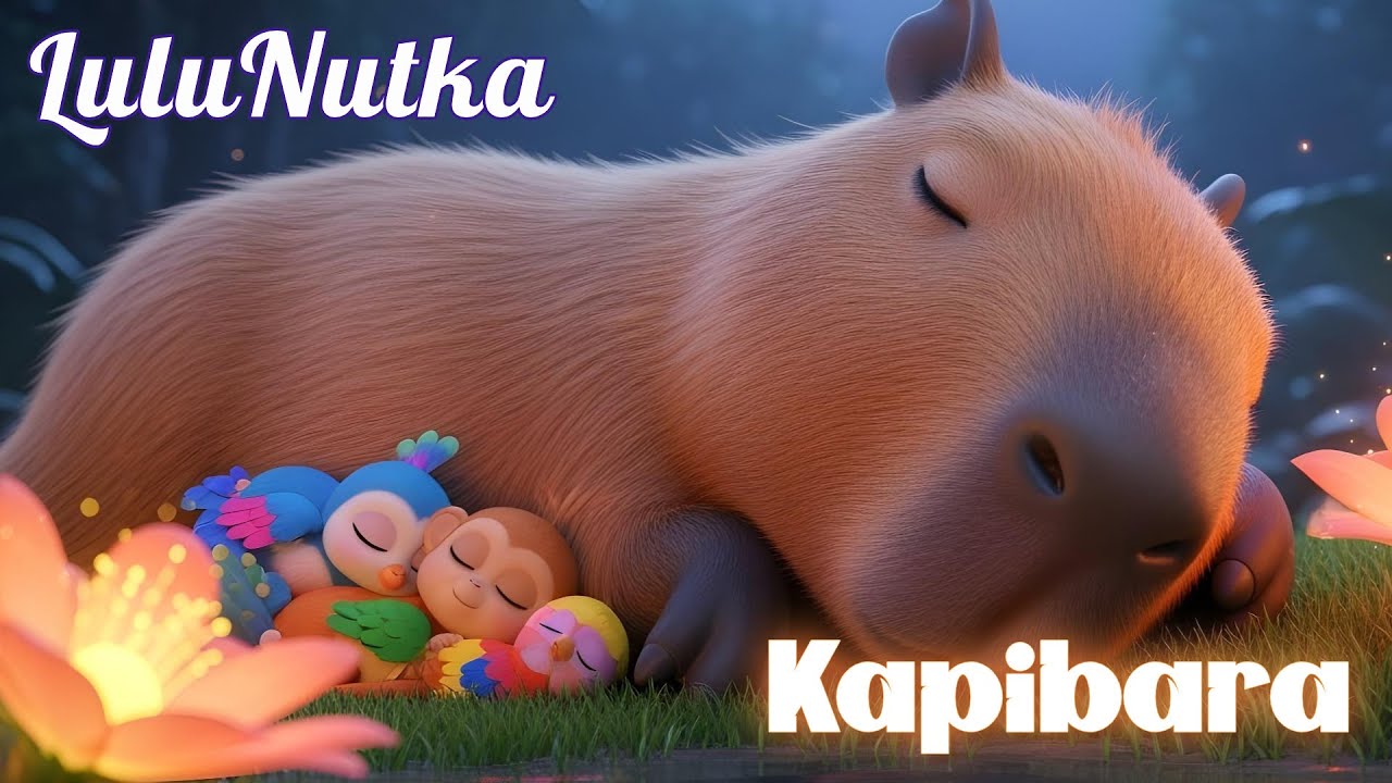 Kołysanka o Kapibarze 🌙 Kojąca Piosenka do Snu dla Dzieci