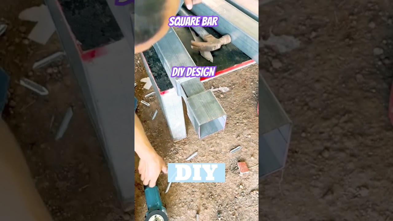 How to make a design in square bar? #shortviral #shortsvideo