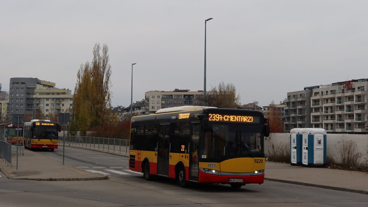Linia 239 - Solaris Urbino 8,9 III LE #9229 (Mobilis)