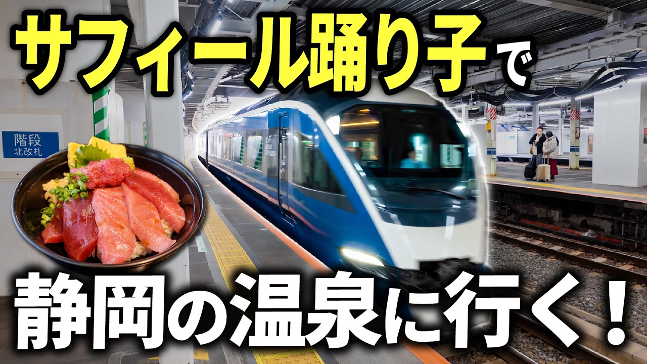 【静岡】サフィール踊り子でふらっと温泉に行ってみた！